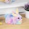 7" Multicolor Plush Pastel Easter Bunny Figurine